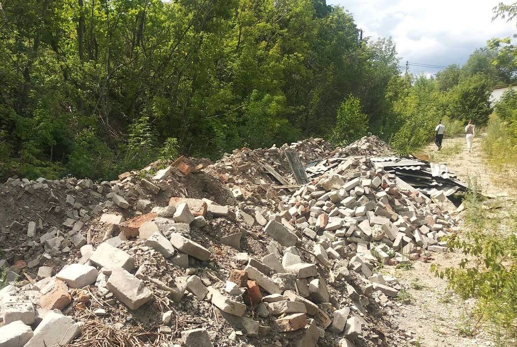 В Жигулевске ликвидировали несанкционированную свалку