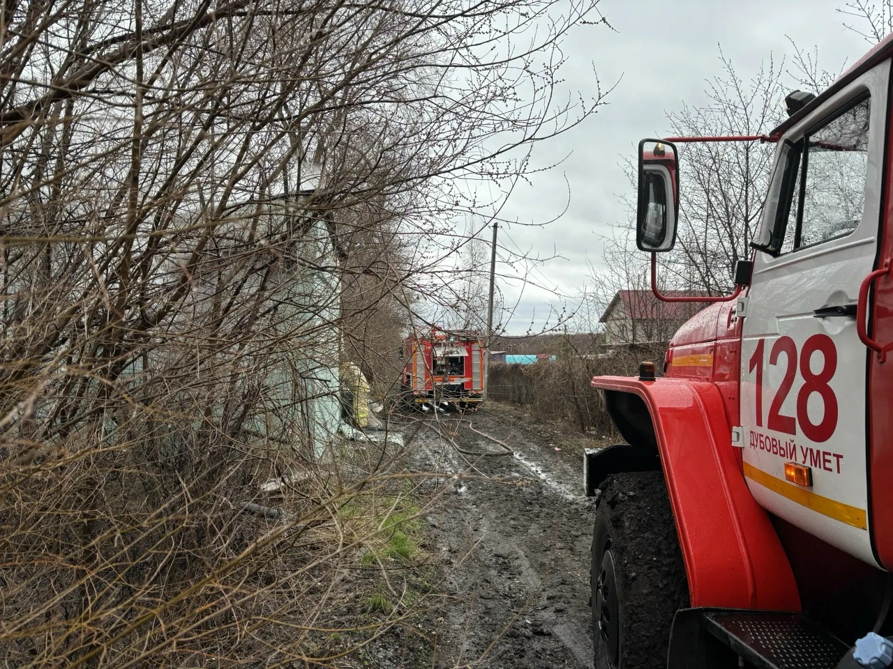 Человек погиб во время пожара в селе Дубовый Умет