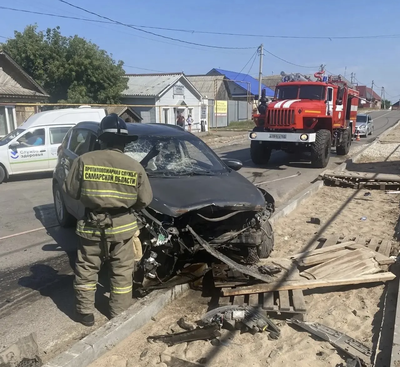 В Самарской области 25 августа в ДТП с легковушками пострадали три человека