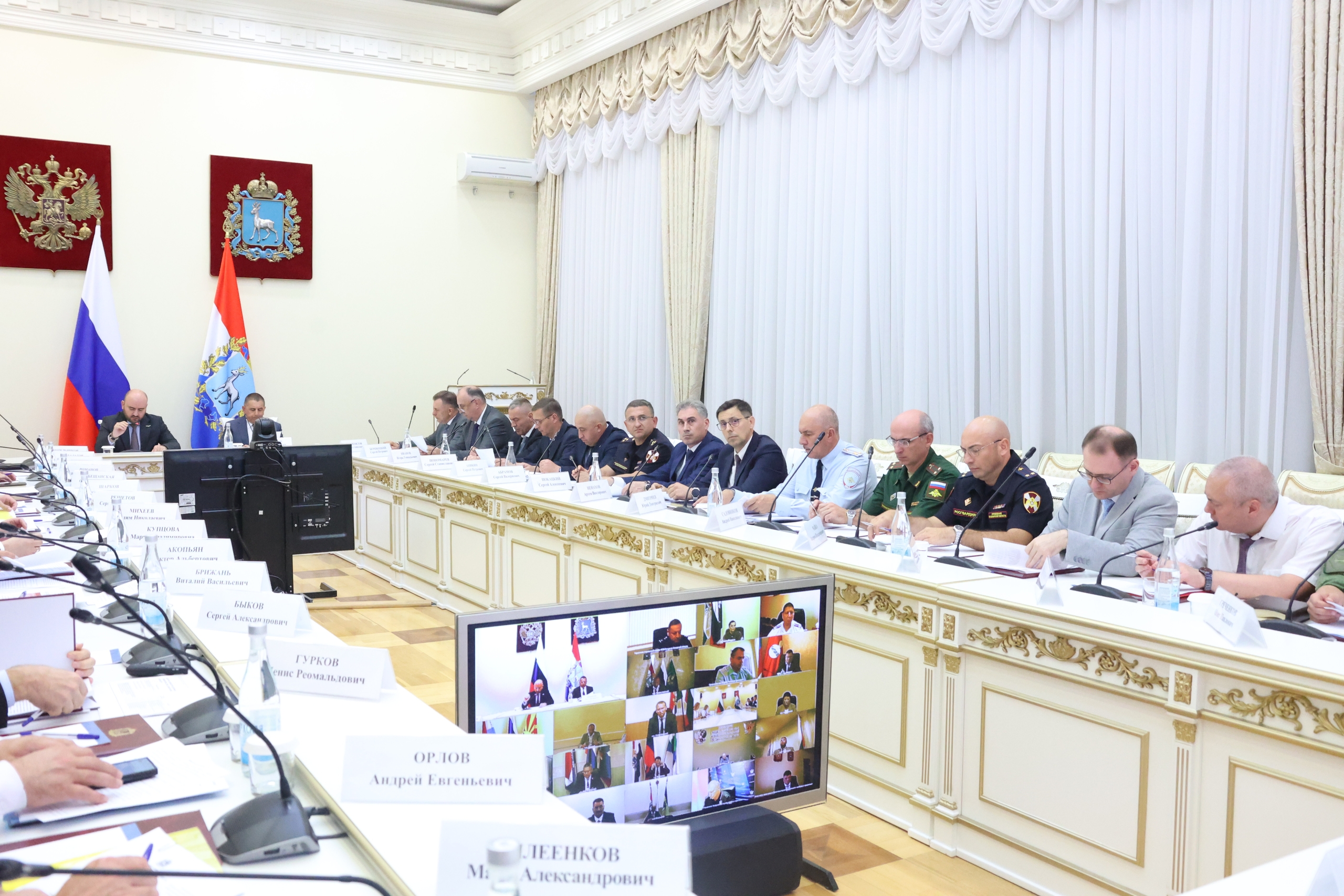 В Самаре проведено совместное заседание антитеррористической комиссии и оперативного штаба