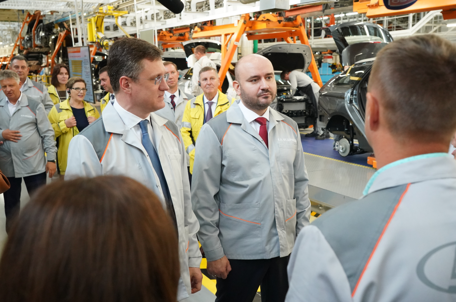 Вячеслав Федорищев и Александр Новак посетили АВТОВАЗ