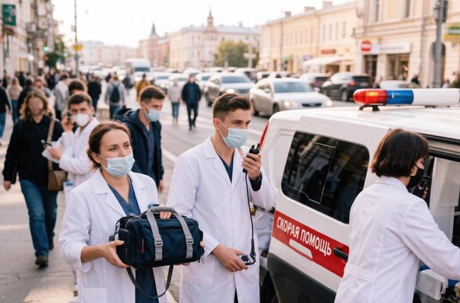 День работника скорой помощи. Такое утро