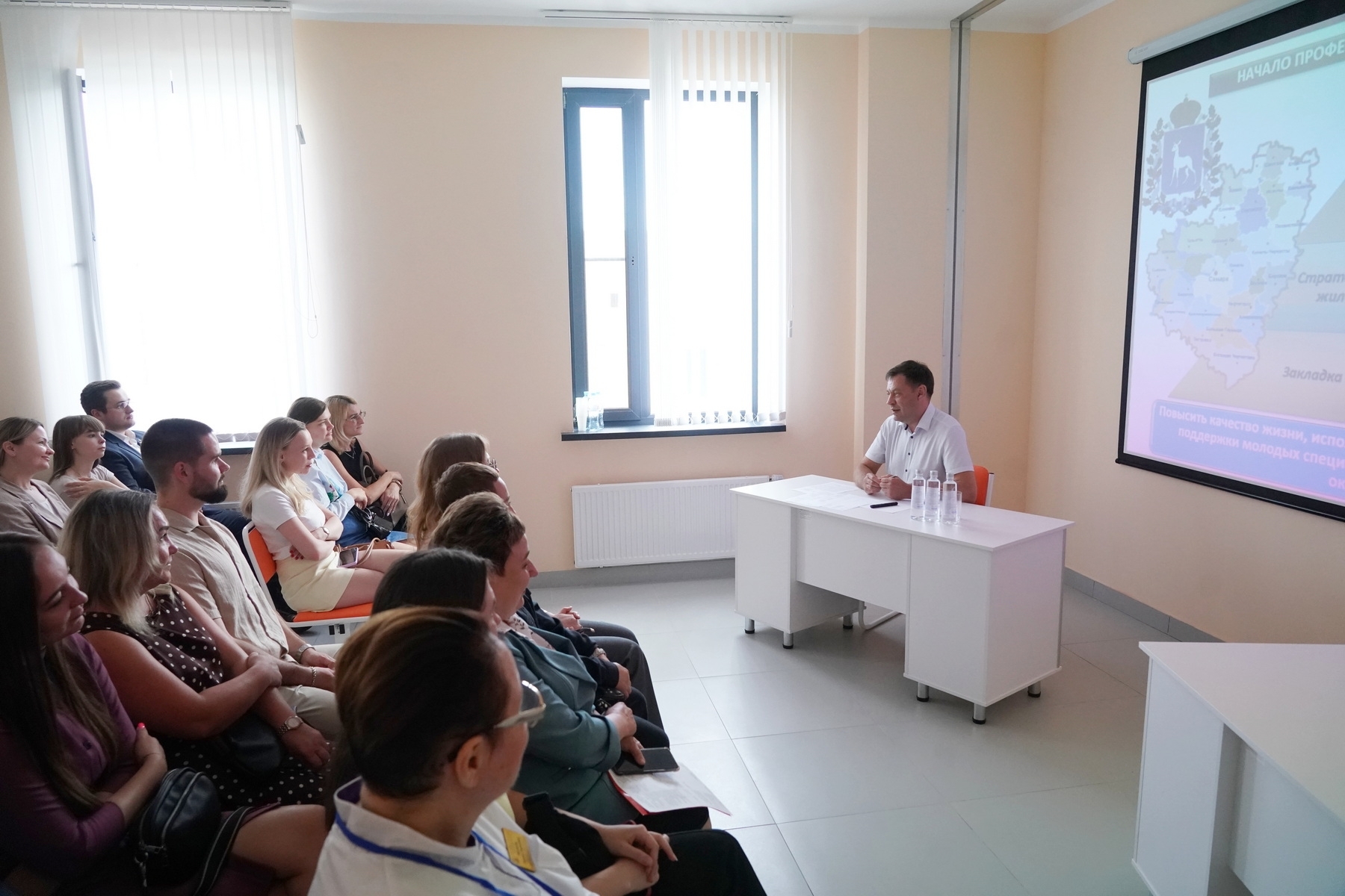 "Земский доктор": самарским студентам рассказали о мерах поддержки молодых врачей
