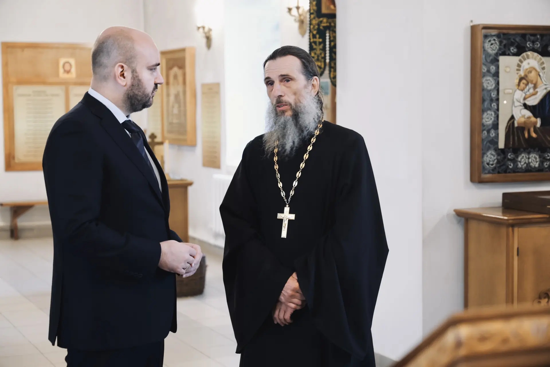 Вячеслав Федорищев посетил храм во имя преподобного Александра Свирского
