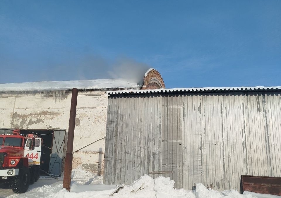 В селе Тимашево загорелось 15 тонн семечек в сушильном аппарате