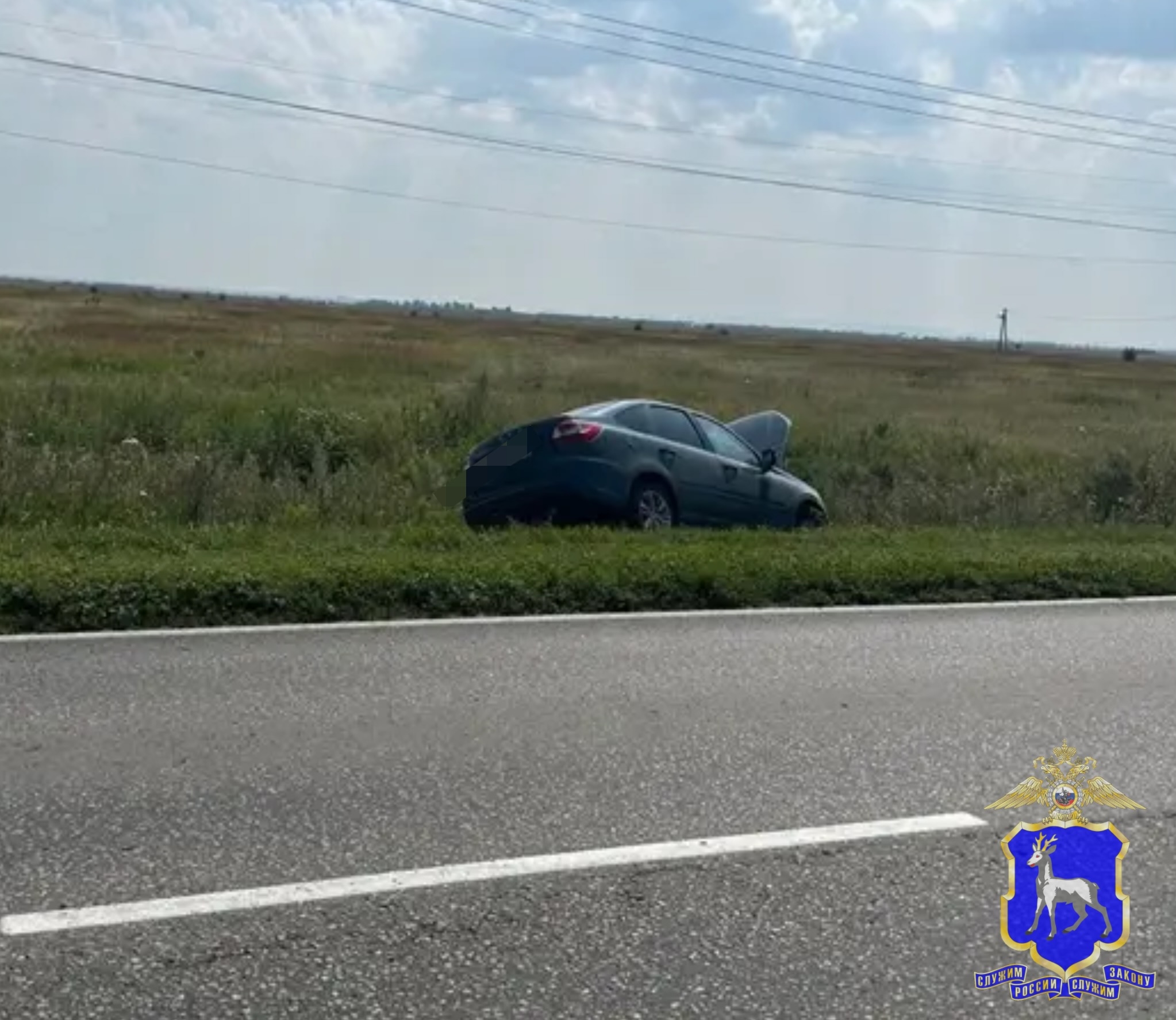 Подросток на квадроцикле врезался в "Гранту" на трассе под Тольятти
