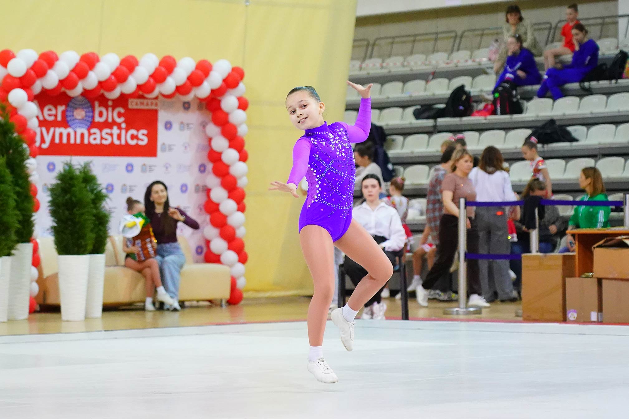 Самара стала центром соревнований по спортивной аэробике "Волга-2026"