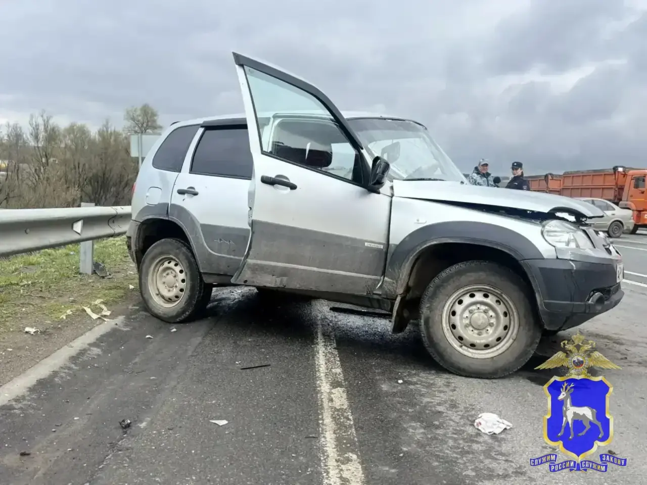 Двое пострадали, один погиб: массовая авария на трассе под Самарой 22 апреля