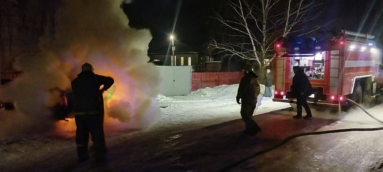 В Самарской области 25 января горела "Гранта"