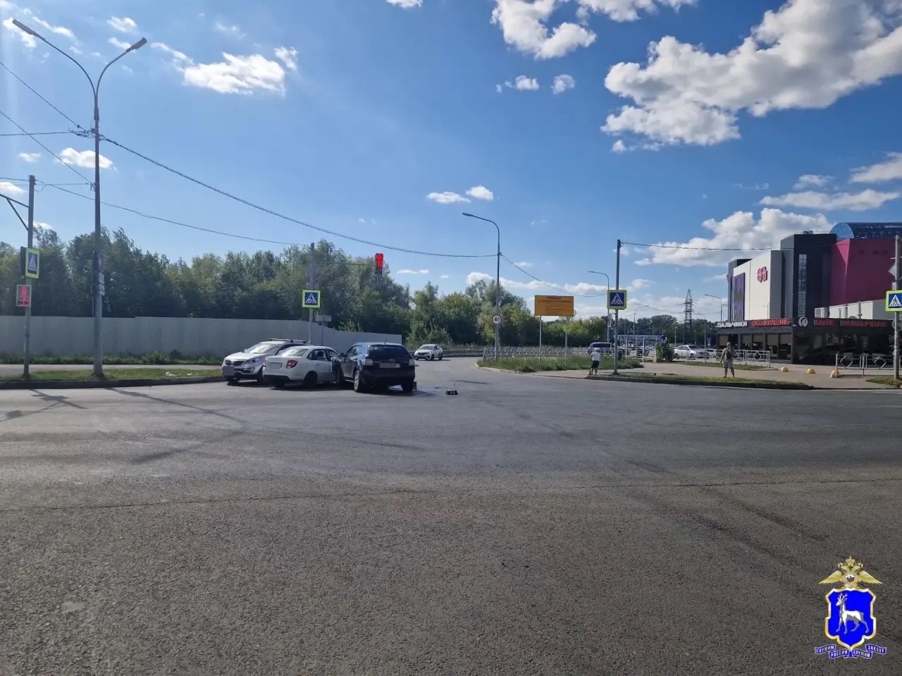 Женщина и ребенок пострадали в ДТП с "Грантой" и "Маздой" в Самаре