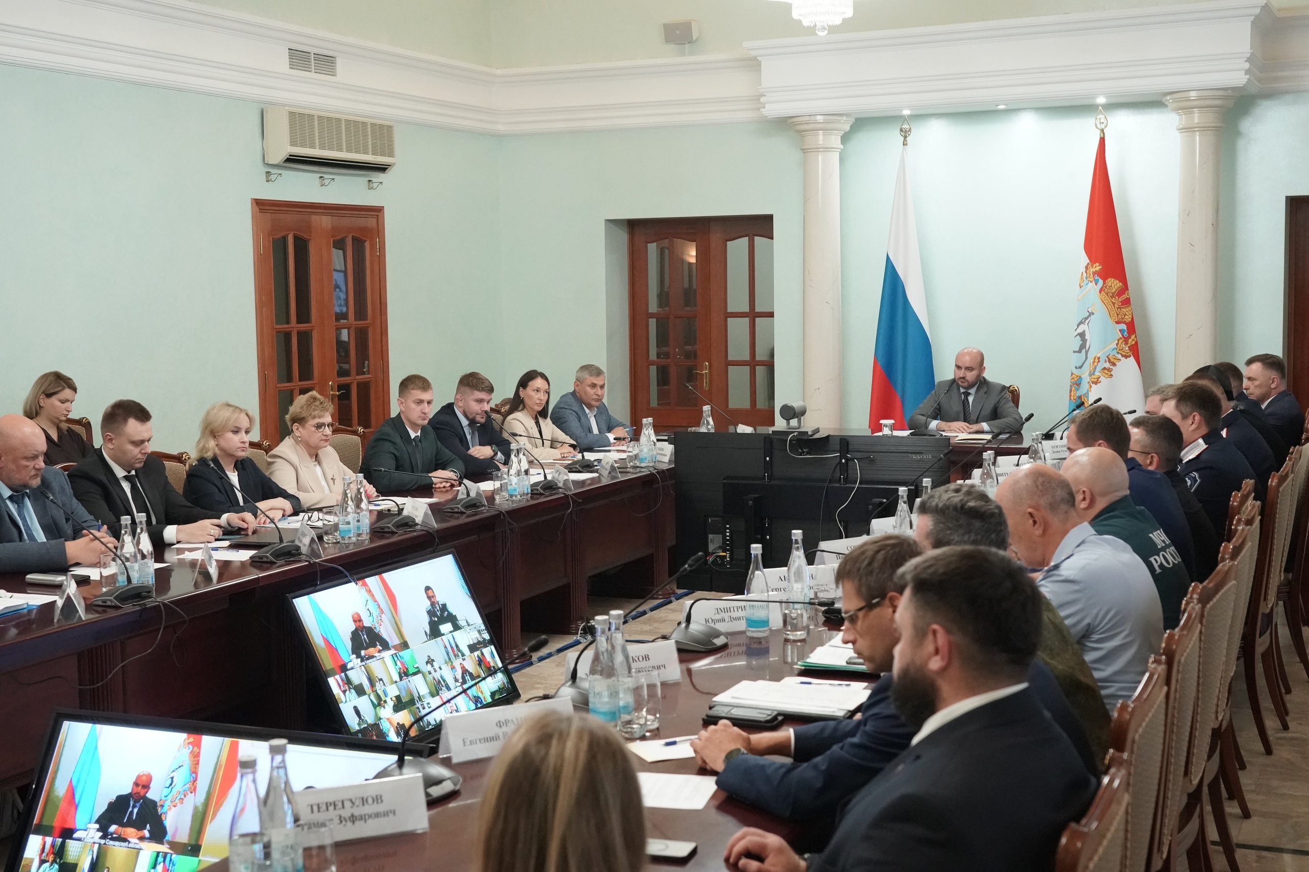 В Самаре состоялось очередное заседание Совета по делам казачества под председательством губернатора Вячеслава Федорищева 
