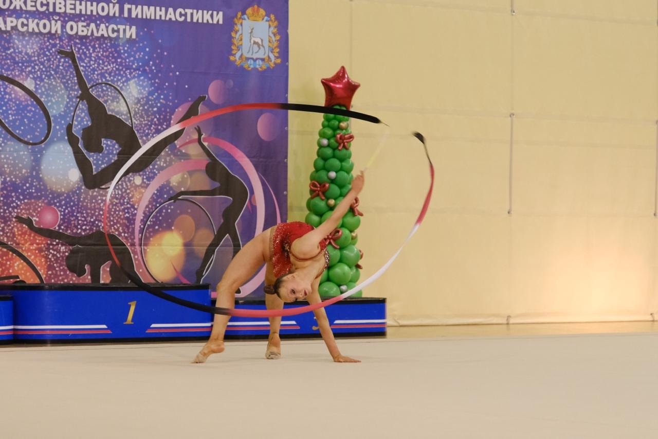 Лилия Мороз выиграла чемпионат Самарской области по художественной гимнастике