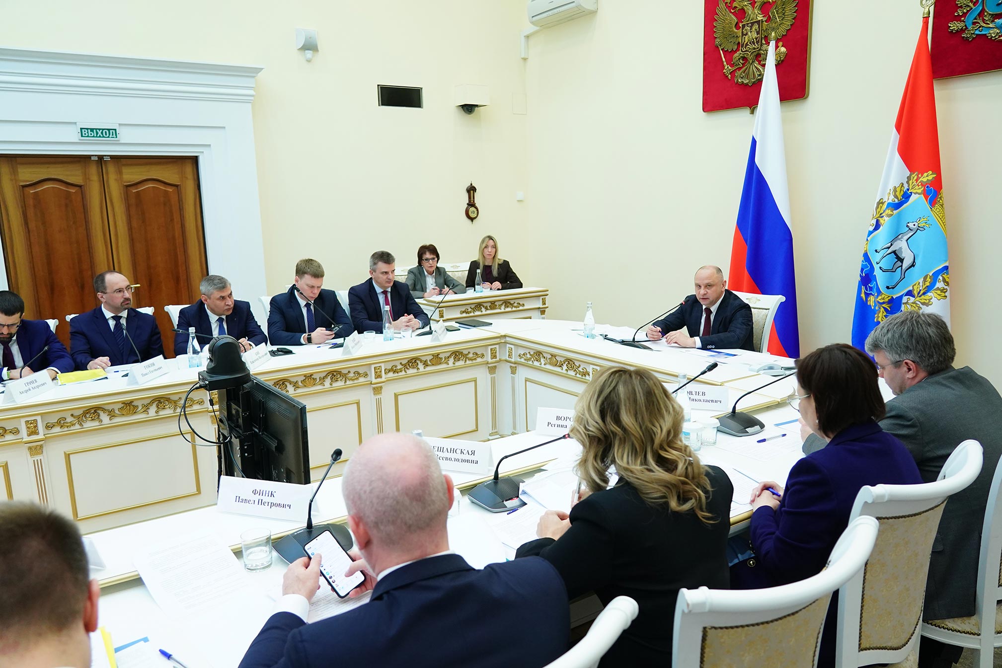 Виталий Шабалатов провел заседание Правительства Самарской области