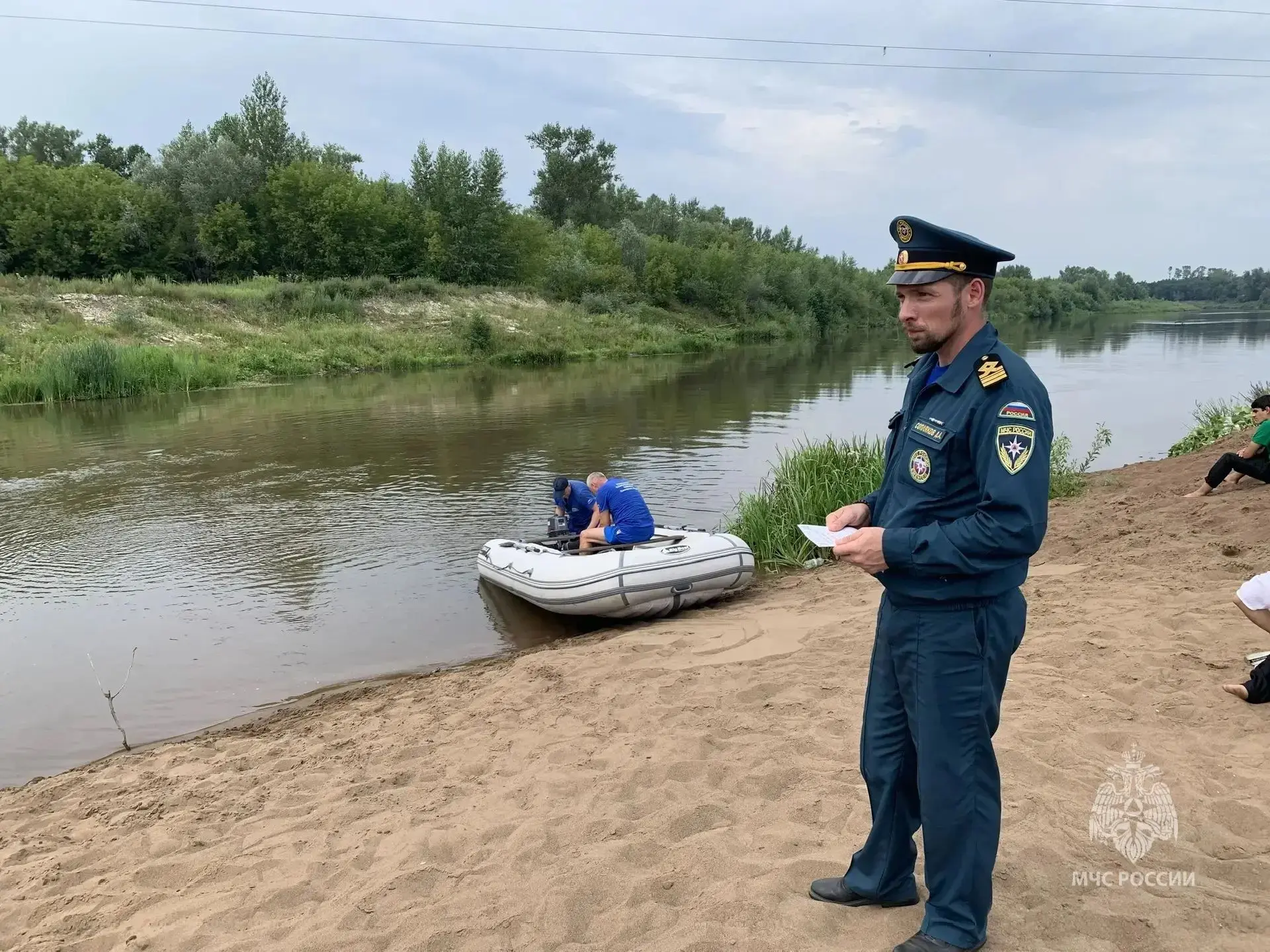 В Борском районе второй день ищут пропавшего на реке Самаре подростка