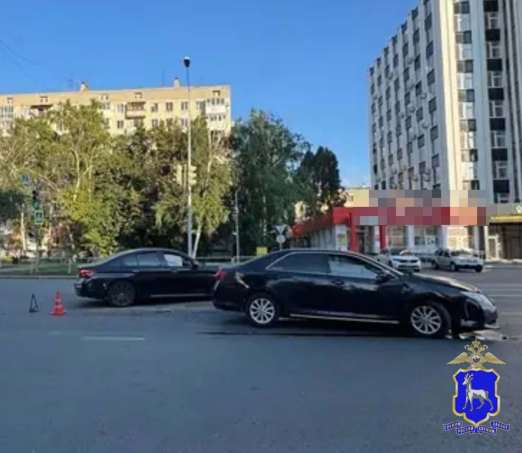 В Тольятти грузовая "Газель" протаранила 15-летнего парня на мотоцикле