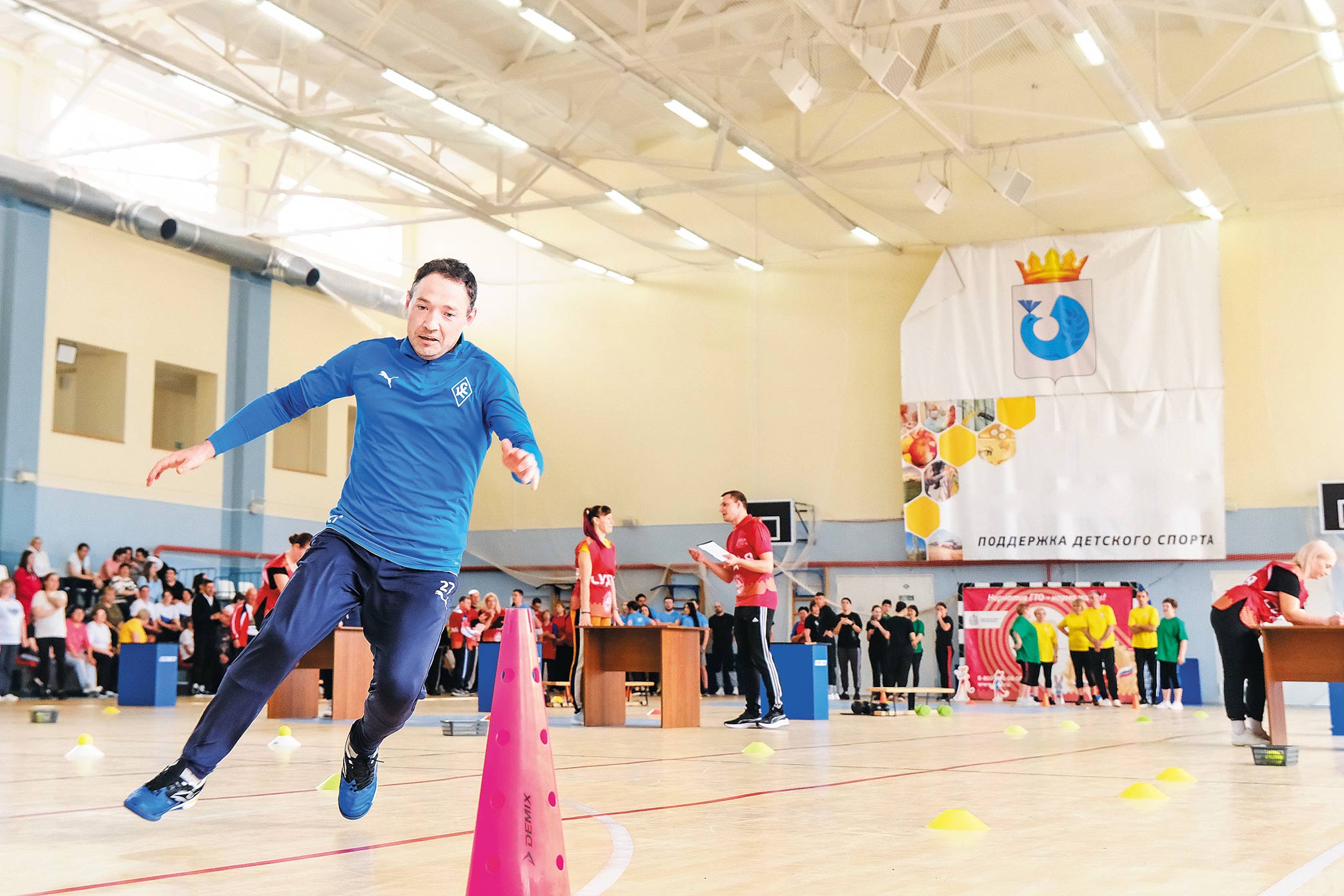 Педагоги в форме: в Кинель-Черкассах провели фестиваль ГТО