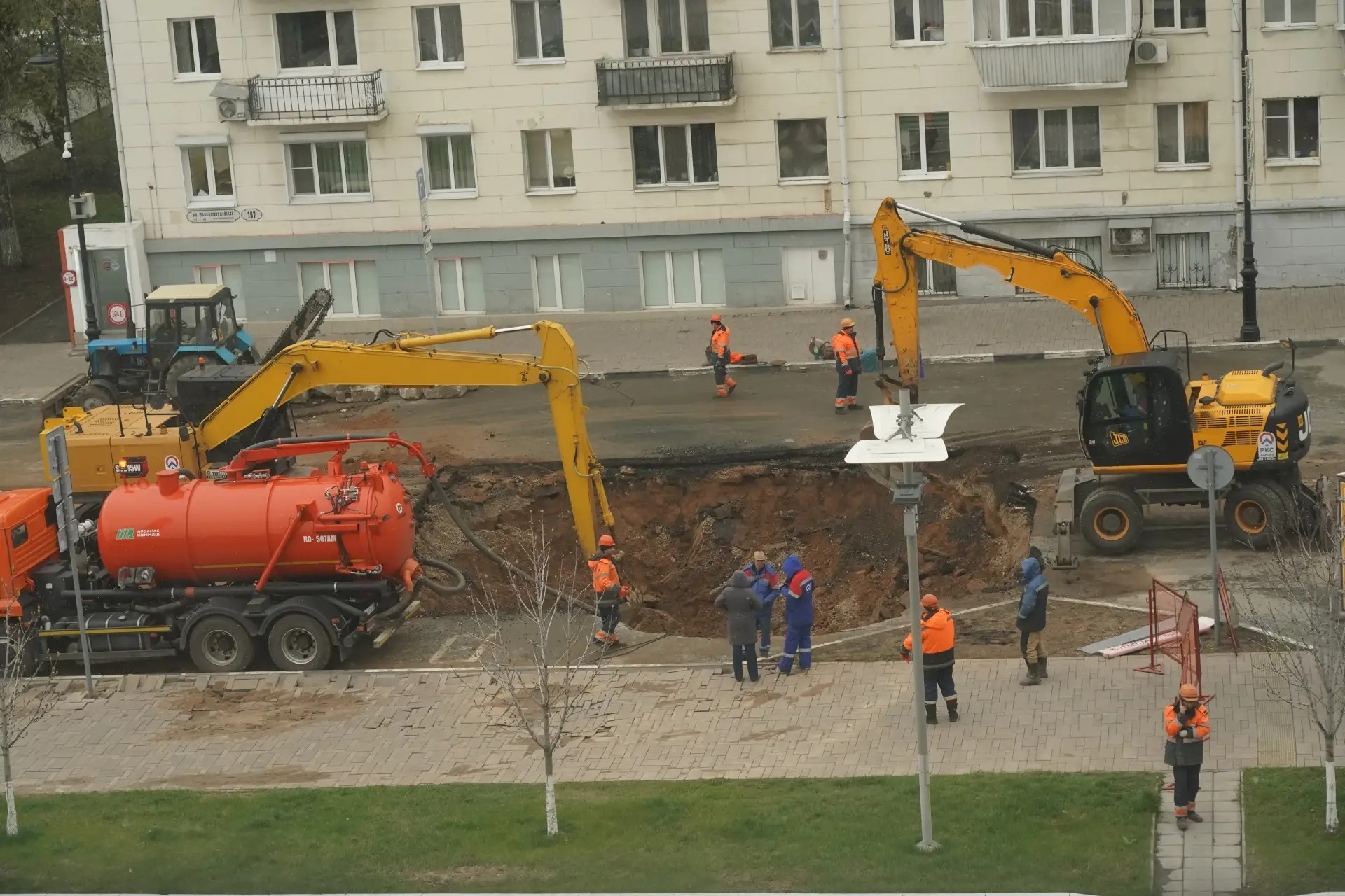 В Самаре 21 апреля около площади Славы ограничили движение