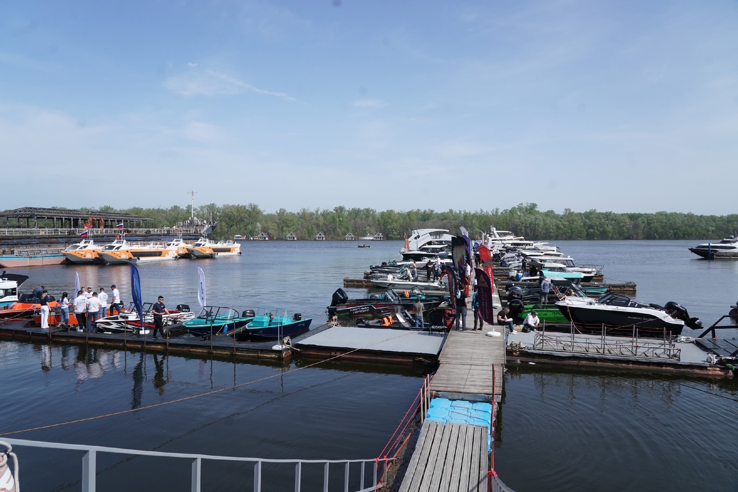 По Волге с ветерком: в Самаре проходит крупная выставка катеров и лодок