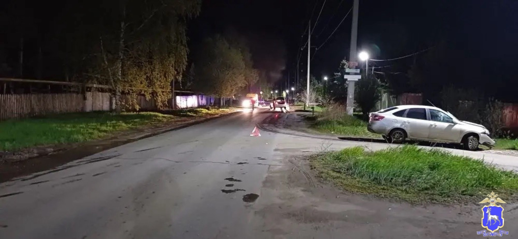 В Новокуйбышевске молодой человек на "Гранте" насмерть сбил пешехода