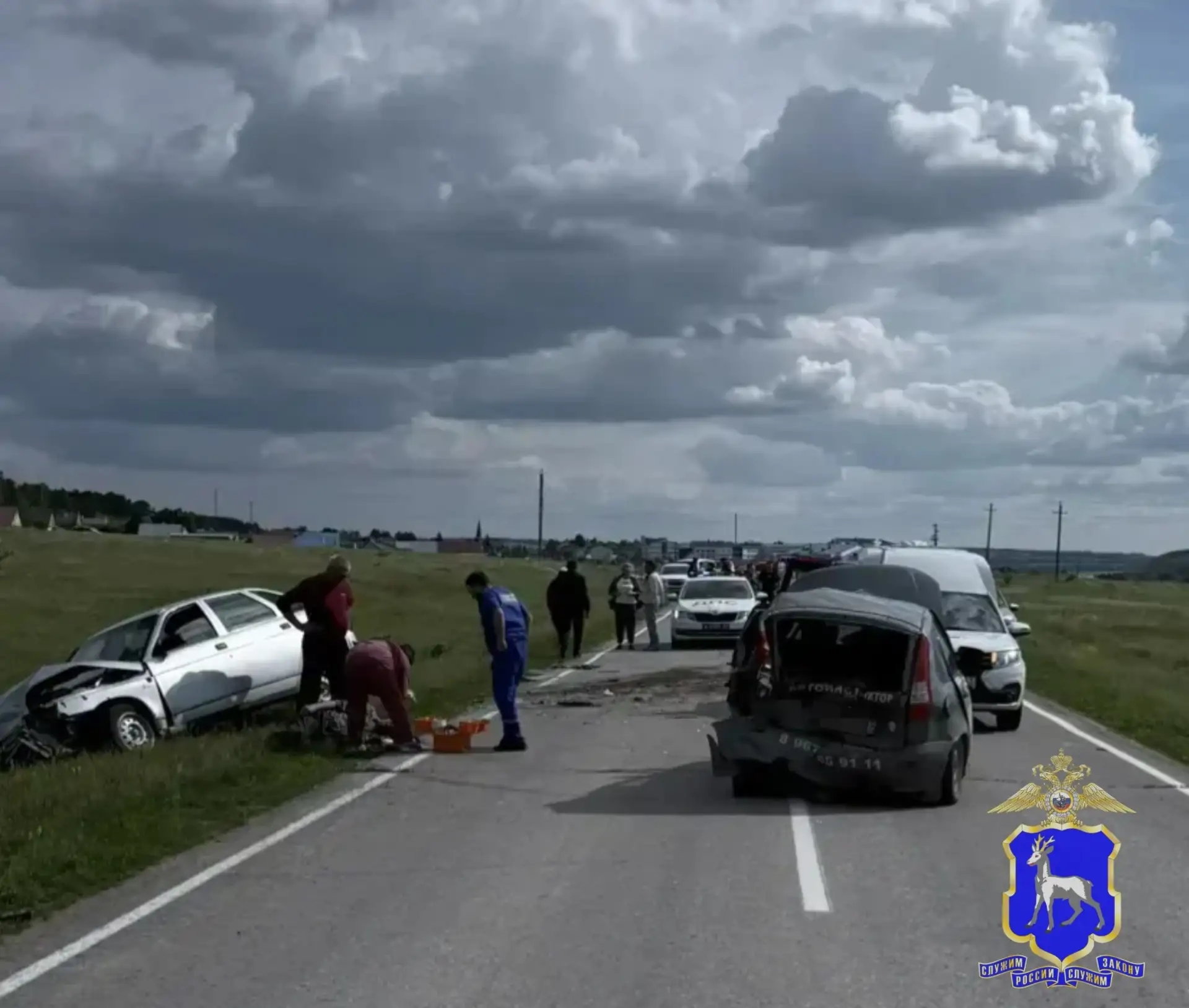 Трое попали в больницу из-за аварии в Клявлинском районе 4 июня