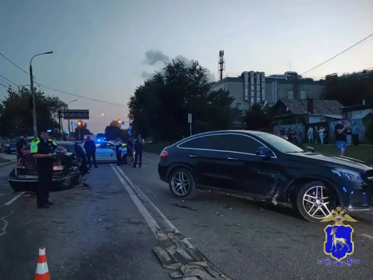 Есть пострадавшие: в Самаре 18 августа BMW столкнулся с двумя машинами