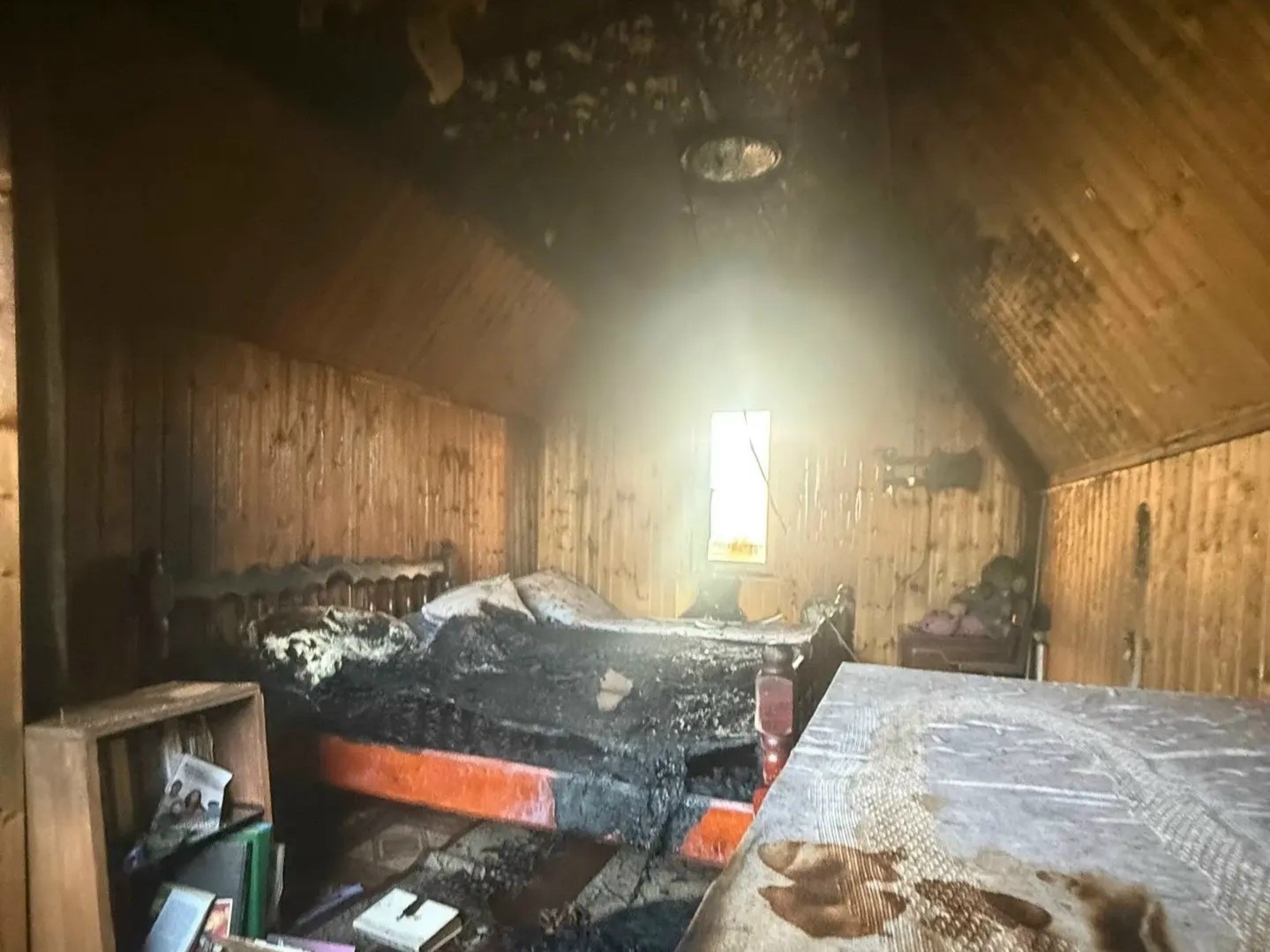 Под Тольятти при пожаре в дачном доме погиб человек