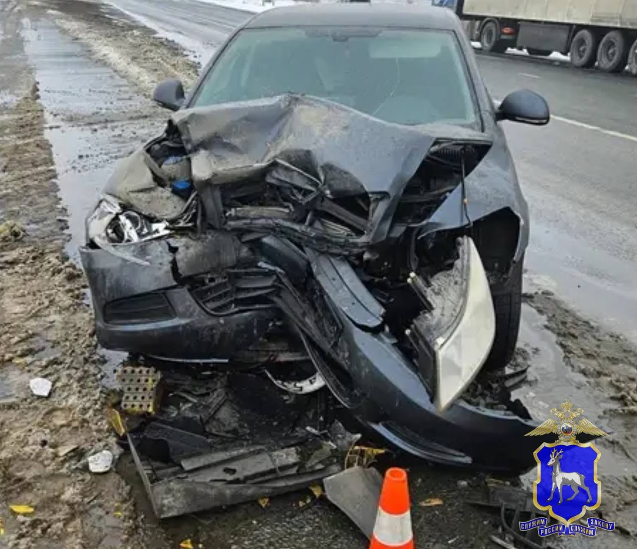 В Сызрани на трассе водитель фуры спровоцировал массовую аварию